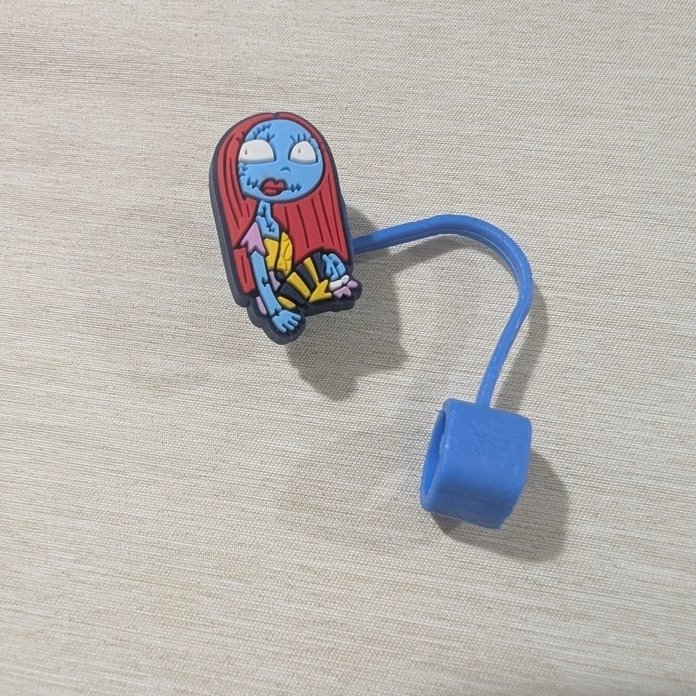 🎀$5 Disney The Nightmare Before Christmas Sally Charm For Your Straw